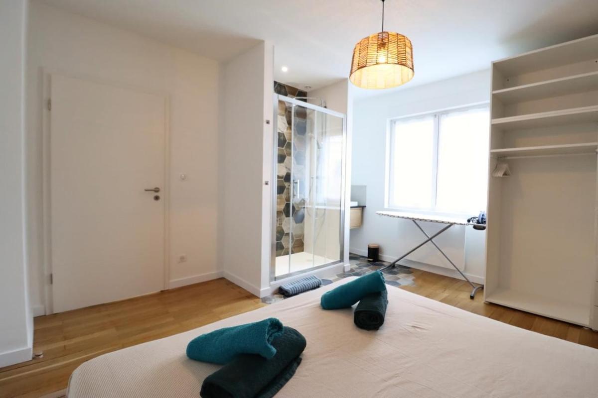 Appartement Cosy Neudorf Climatise Wifi 90M2 Straßburg Exterior foto