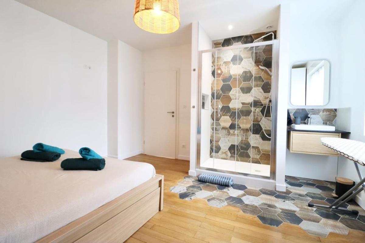 Appartement Cosy Neudorf Climatise Wifi 90M2 Straßburg Exterior foto